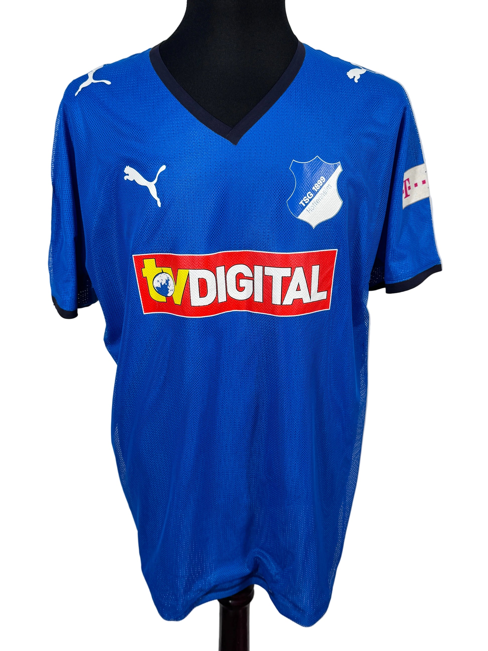 Tricou Puma TSG 1899 HOFFENHEIM sezon 2008-09 Carlos Eduardo 33 marimea XL barbat