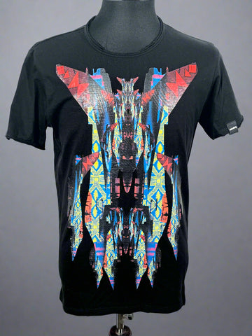 Tricou Replay Nogodz di Fedez marimea M fit S barbat