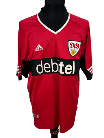 Tricou VFB Stuttgart vintage retro sezon 2001-2002 away marimea L barbat