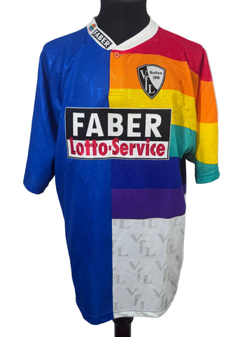 Tricou VFL Bochum sezon 1998-1999 foarte rar vintage retro semnat Maurizio Gaudino